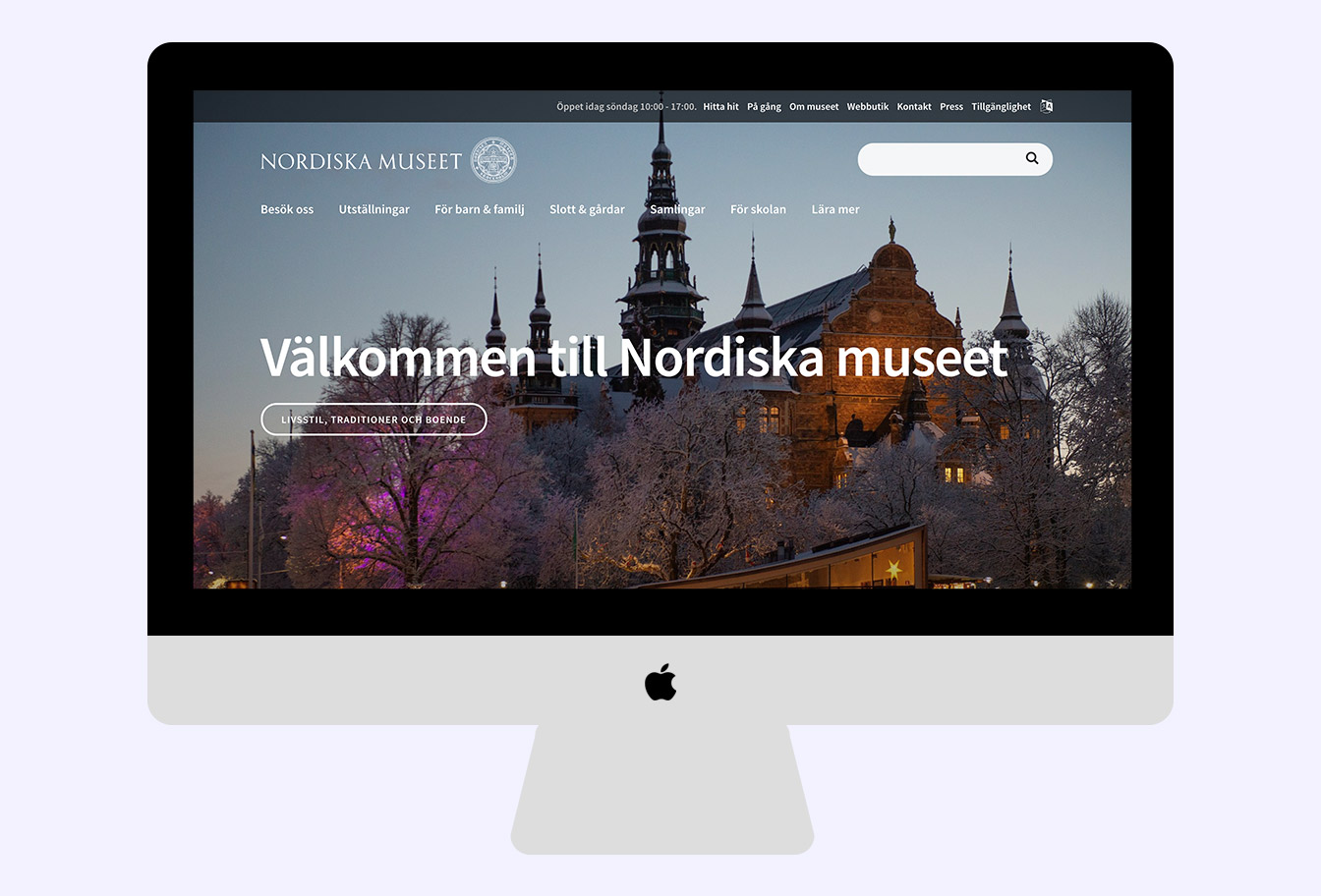 Nordiska museet Drupal Exempel